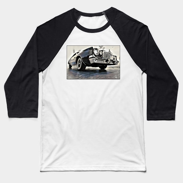 Chrysler Cordoba Baseball T-Shirt by CarTeeExclusives